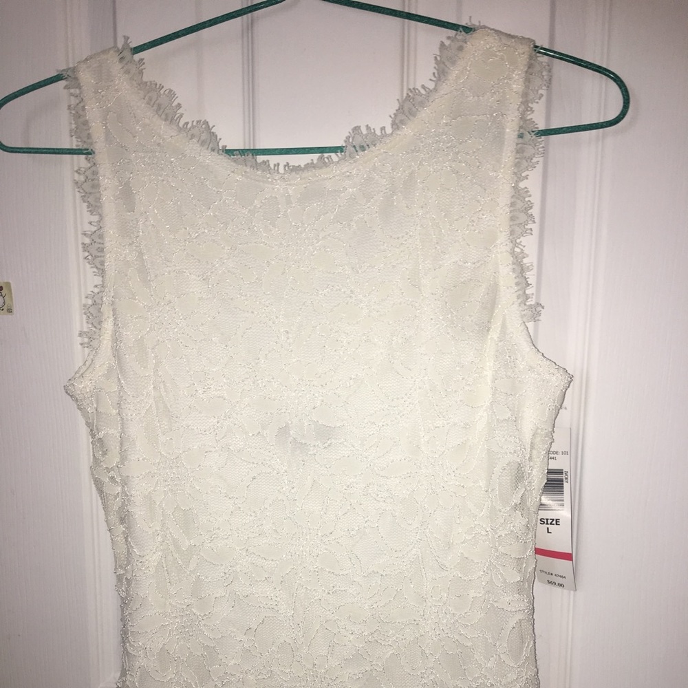 Jump White Lace Dress